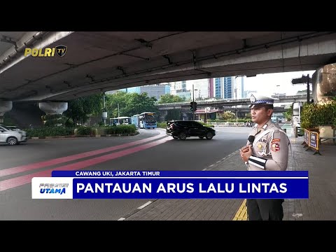 NTMC POLRI - PANTAUAN ARUS LALU LINTAS SORE 11/07/2025