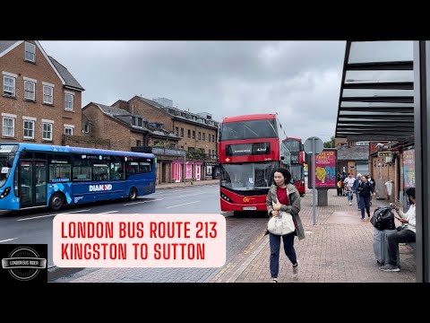 Rainy Rendezvous: Exploring London Bus Route 213 ☔🚌