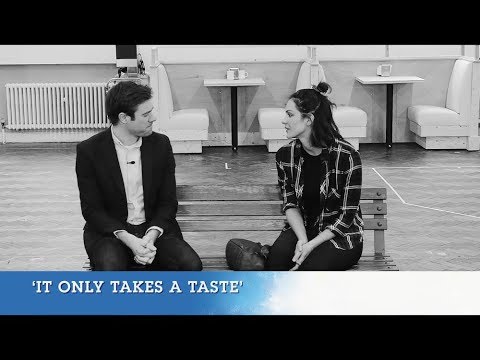 Katherine McPhee & David Hunter perform It Only Takes a Taste in Waitress rehearsals