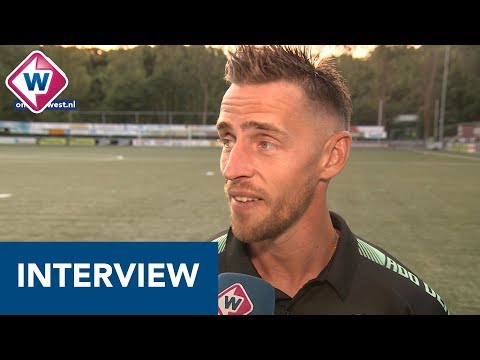 Ondanks onzekere toekomst blijft ADO-speler Donny Gorter strijdbaar I OMROEP WEST SPORT