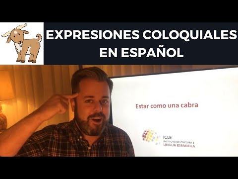 Expresiones idiomáticas coloquiales en Español