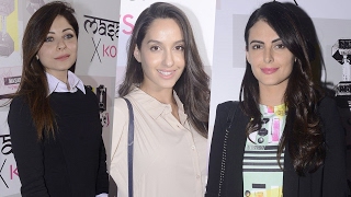 Nora Fatehi, Mandana Karimi And Other Celebs At Masaba X Koovs Launch Party