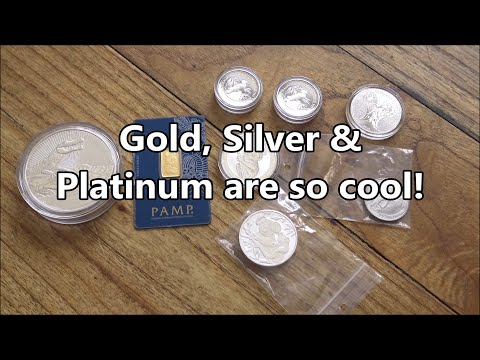 A bunch of very cool Gold, Silver & Platinum Coins!