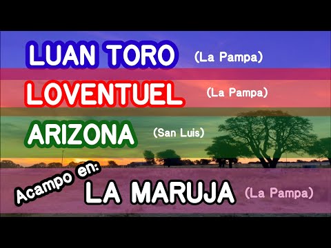 LUAN TORO| LOVENTUEL |ARIZONA(SL) | y acampe en La Maruja | La Pampa | en moto por Argentina