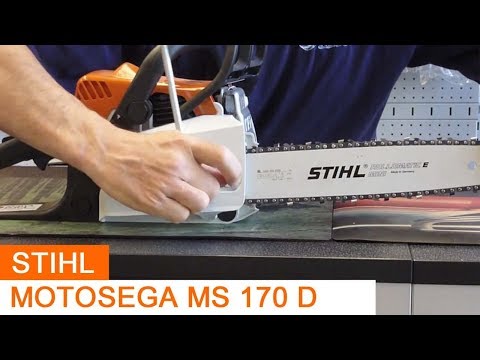 STIHL MS 170 Benzin Säge Kettensäge Motorsäge 40cm 1.1 mm TOP Original+3xGRATIS