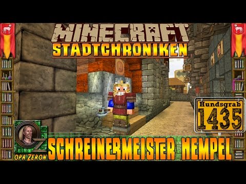 Minecraft #1435 -Stadtchroniken- Schreinermeister Hempel [HD+Deutsch]