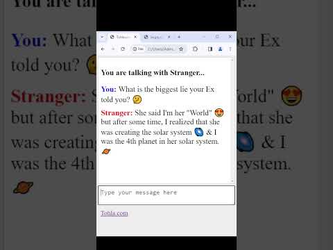 I'm her World! #tohla #omegle #funny #viralshorts