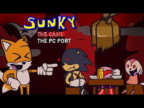 SUNKY the PC Port [Full Version] - TEA TIME!!! and Extras! (Sonic PC PORT Parody)