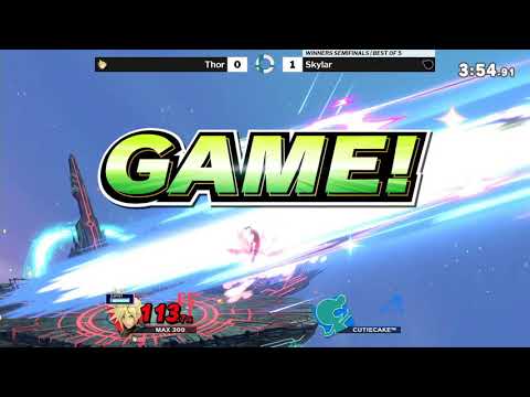 SOS173 SSBU Winners Semifinals - Thor (Cloud) vs Skylar (Mr. Game and Watch)