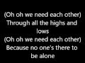 Sanctus Real We Need Each Other (Lyric Video)