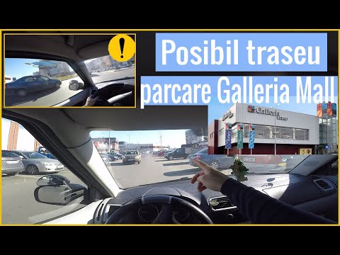 Posibil traseu Galleria Mall Buzau. Scoala de soferi. Instructor auto. Buzău