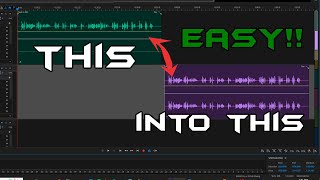 Fix One Channel Audio EASY - Adobe Audition