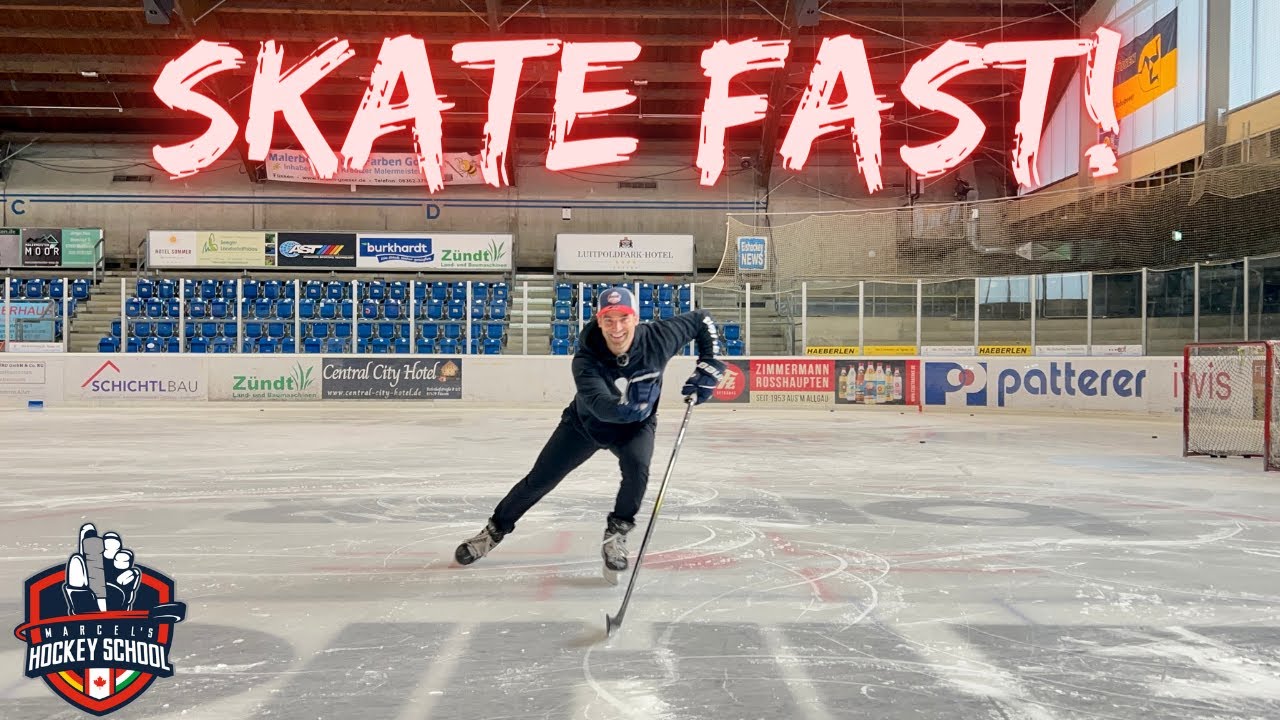 Techniques on how to skate faster