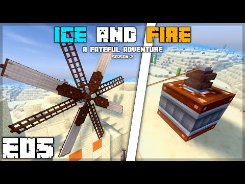Wind Power! - Immersive Engineering Windmill | Ice and Fire Season 2 - E05