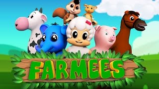 Animal nursery rhymes  Kids songs  Preschool video