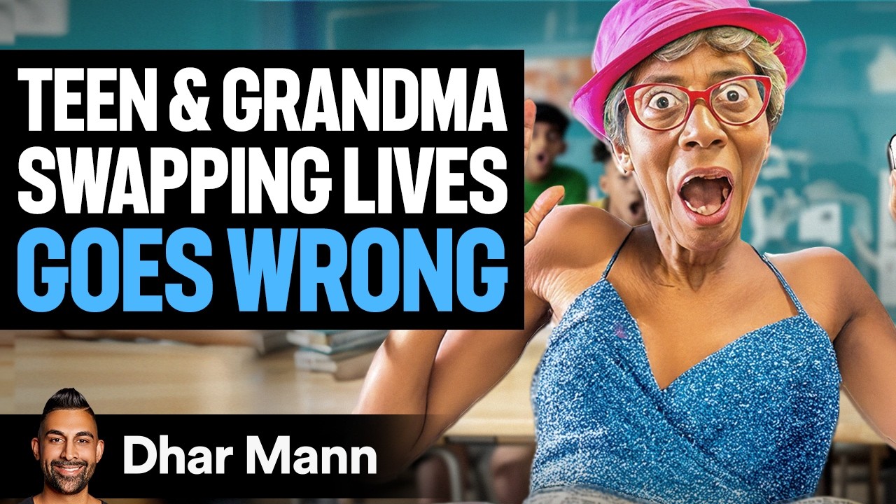 TEEN & GRANDMA SWAP LIVES For 1 Week | Dhar Mann Studios