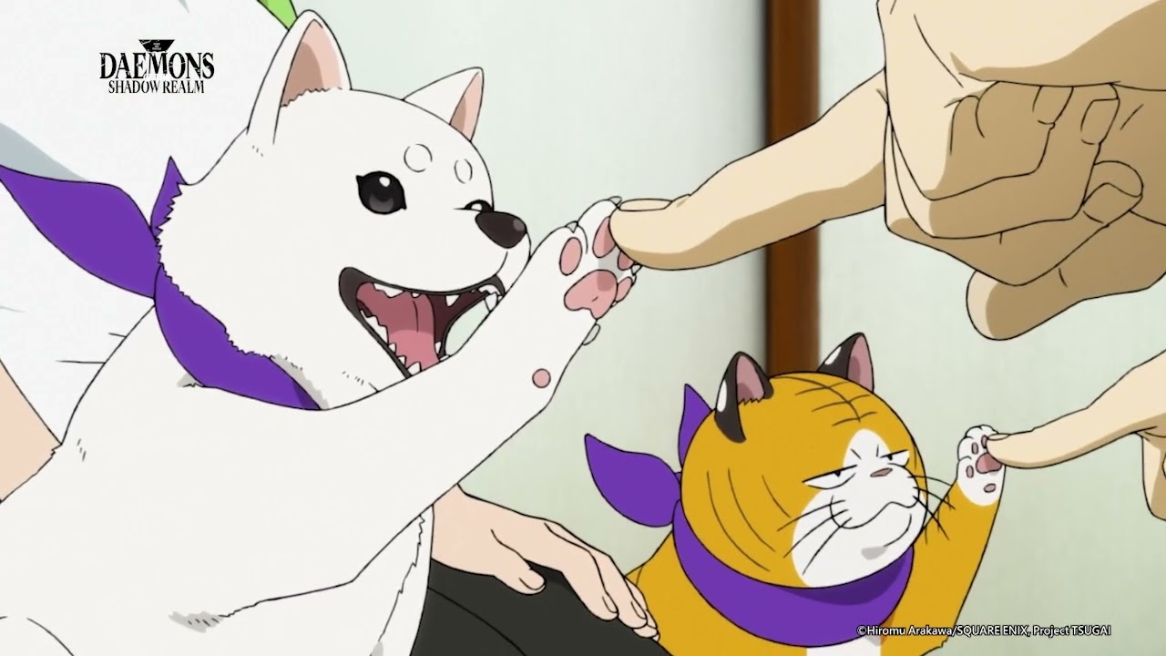 Let me touch the paws too!!!《Daemons of the Shadow Realm》 Anime Highlight