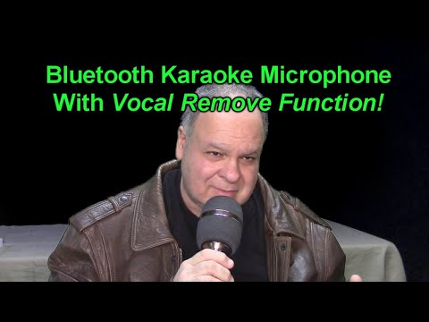 BONAOK's Portable Wireless Bluetooth Karaoke Microphone.REVIEW