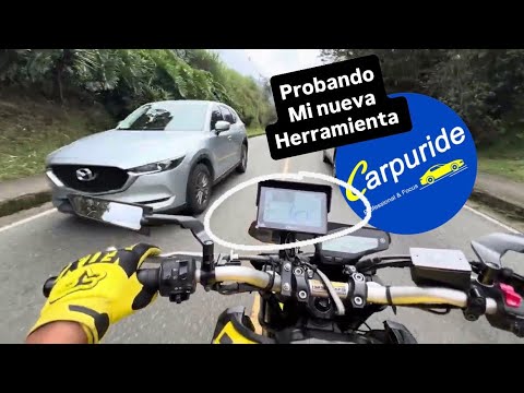 Yamaha MT09 - probando mi CARPURIDE camino a la Ceja-Antioquia 