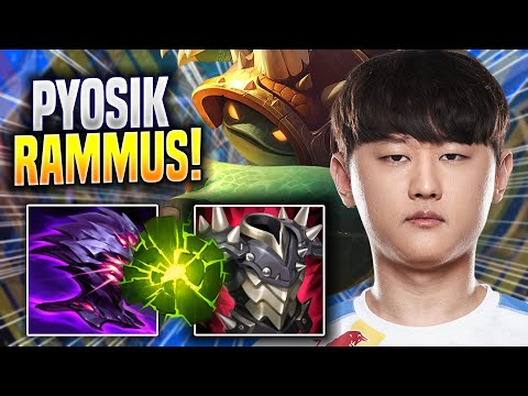 PYOSIK IS A GOD WITH RAMMUS! - TL Pyosik Plays Rammus JUNGLE vs Lee Sin! | Preseason 2023