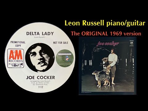 Joe Cocker "Delta Lady" 1969 Leon Russell Jim Horn Milt Holland Paul Humphrey