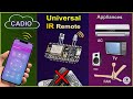 How To Make Universal Remote Control Using ESP8266 Google Assistant Cadio