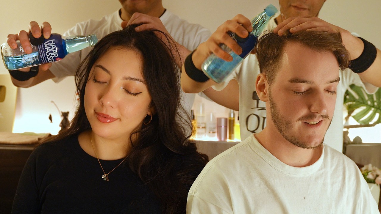 ASMR | 初めてのハールワッサー式ヘッドマッサージ @DidoASMR @ASMRJADE