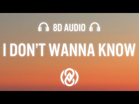 Punctual – I Don’t Wanna Know (Lyrics) | 8D Audio 🎧