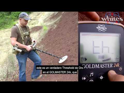 ENCUENTRA MAS ORO con el Detector de Oro GOLDMASTER 24K de Oro. subtitulado