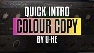 Video thumbnail for u-He Colour Copy - New Delay Plugin! Quick Introduction by Dash Glitch