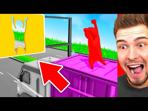 SPRING DURCH DIE LÜCKE bei 200 KM/H (Gang Beasts)