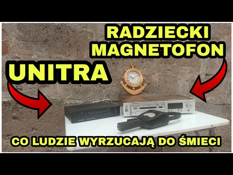 Co ludzie wyrzucają do ŚMIECI odc. 8 UNITRA Radziecki MAGNETOFON Radiotechnika