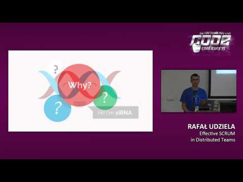 2015 - Rafał Udziela - Effective SCRUM in distributed teams