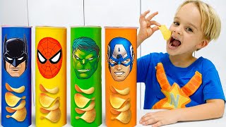 Les enfants apprennent à choisir des aliments sains - Histoires utiles pour enfants