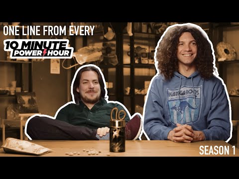one line from EVERY ten minute power hour | GAME GRUMPS