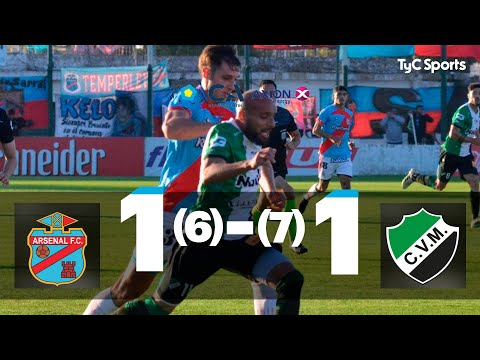 Arsenal 1 (6)-(7) 1 Villa Mitre (BB) | Copa Argentina 2023 | 32avos de final