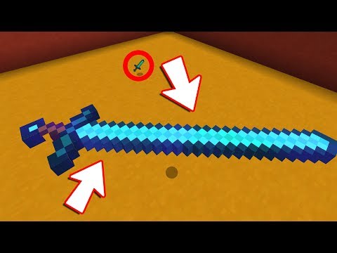 LA NUOVA SPADA GIGANTE DI MINECRAFT 1.13