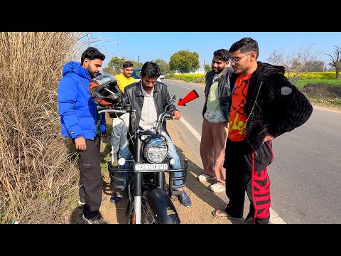 Road Pe Bablu Ki Bike Ka Petrol Khatam Ho Gaya * MINI PRANK*