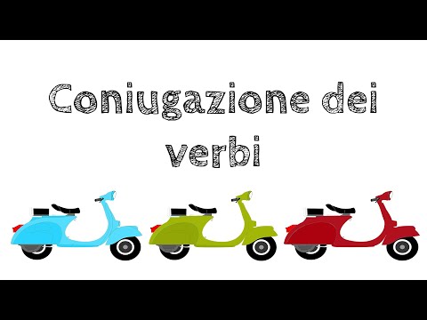 Konjugation der Verben - Präsens | Italienisch #easygoing