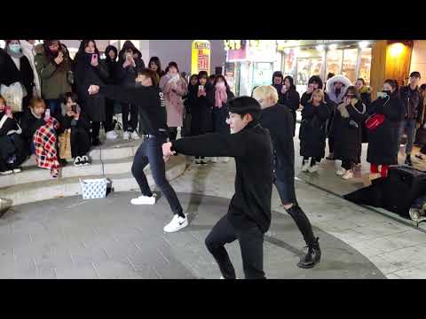 [Busking No1/HD] d.o.b(디오비)_BTS(방탄소년단)_아이돌(IDOL)/performance,performing/홍대 버스킹/Kpop dance