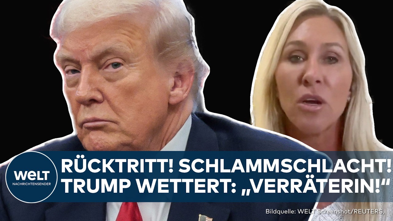USA: Trumps Vertraute Marjorie Greene schmeißt hin! Epstein-Files! Trump wettert: "Verräterin!"
