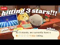 5 FREE treasure islands & more 3 star grind in animal crossing: new horizons! | day 4 new island