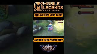 Download lagu Berlaku untuk party 🤣 || WTF Funny Moments Mobile Legends | Story WA Mobile Legends Terbaru #SHORTS mp3