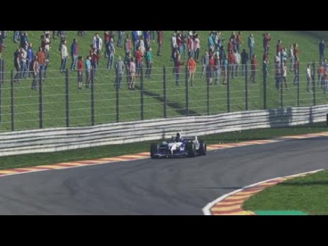 F1® 2019 SPA Battle Williams BMW F1 vs Ferrari 2004 (Ai)