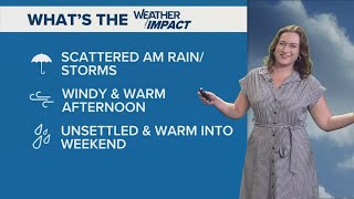 Columbus, Ohio weather forecast for April 2, 2026 | Scattered morning showers, then sunshine later