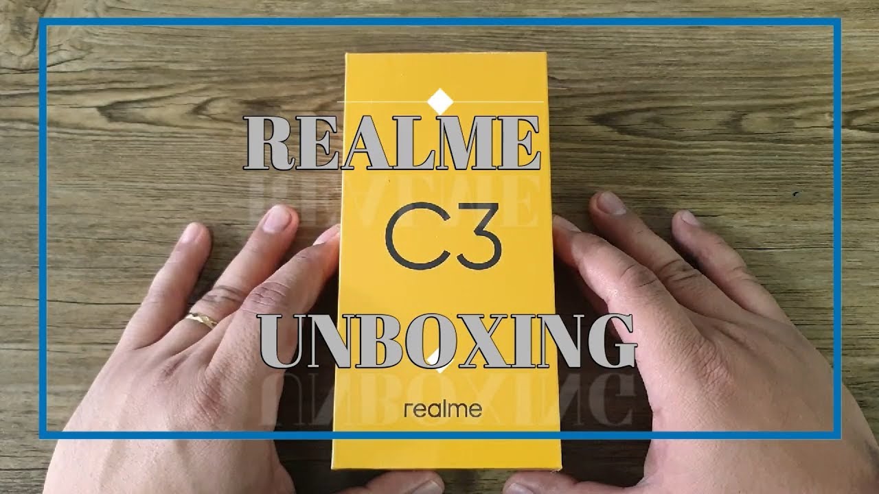 Realme C3 Unboxing and Initial Impressions