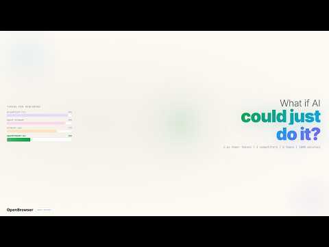 OpenBrowser-AI 공식 영상 미리보기