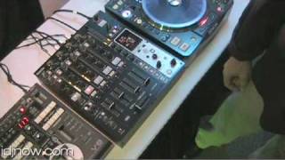 Video thumbnail for DENON DN-X1600 DJ MIXER AT NAMM 2010 WITH IDJNOW by idjnow