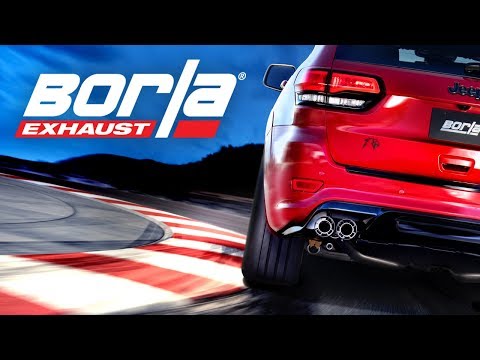 Borla Exhaust VS. Stock Jeep Trackhawk! [Jeep Trackhawk Exhaust Sound Comparison]