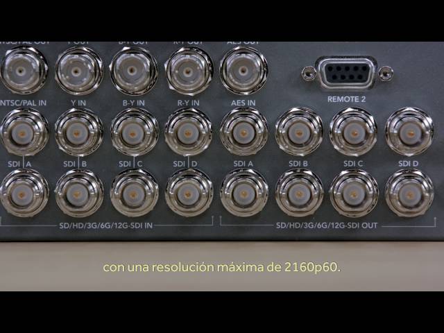Vídeo relacionado con Blackmagic Design UltraStudio 4K Mini (BM-BDLKULSDMINI4K)